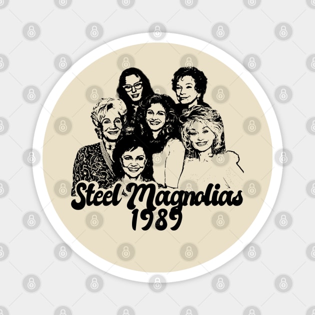 Steel Magnolias 1989 Style Classic Magnet by Hand And Finger